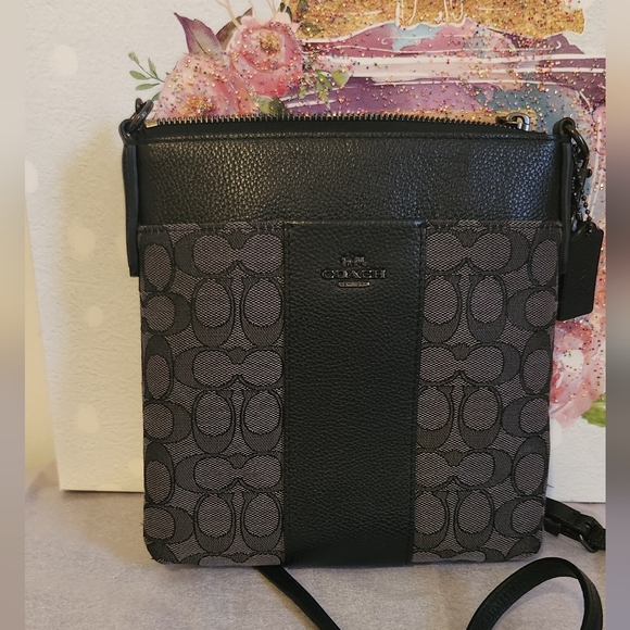 Coach Handbags - NWOT Brand New signature Coach crossbody